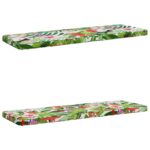 vidaXL 2-dielne podušky na lavicu VUGHT 2 ks 100% polyester – Obrázok 2