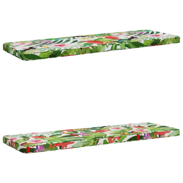 vidaXL 2-dielne podušky na lavicu VUGHT 2 ks 100% polyester – Obrázok 2