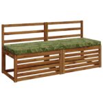 vidaXL 1-dielna poduška na lavicu VUGHT 100% polyester 150 x 50 x 5 cm – Obrázok 3
