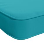 vidaXL 2-dielne podušky na lavicu VUGHT 2 ks 100% polyester Tyrkysová – Obrázok 8