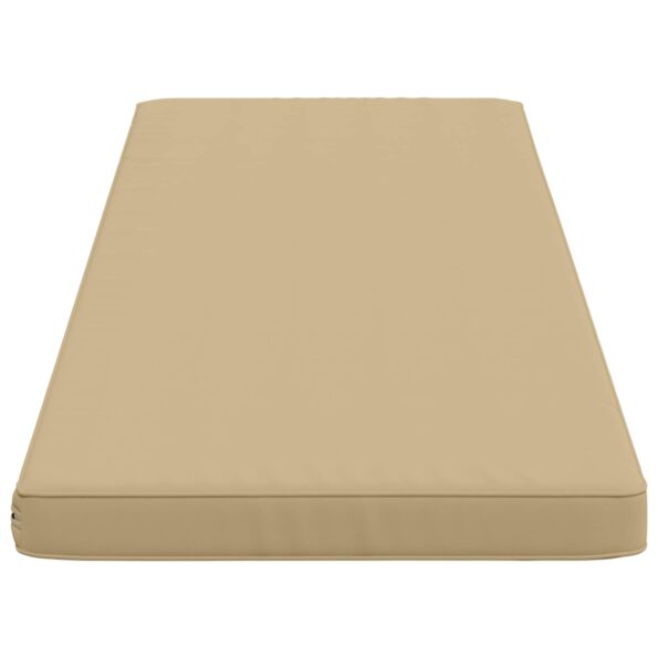 vidaXL 2-dielne podušky na lavicu VUGHT 2 ks 100% polyester Béžová – Obrázok 5