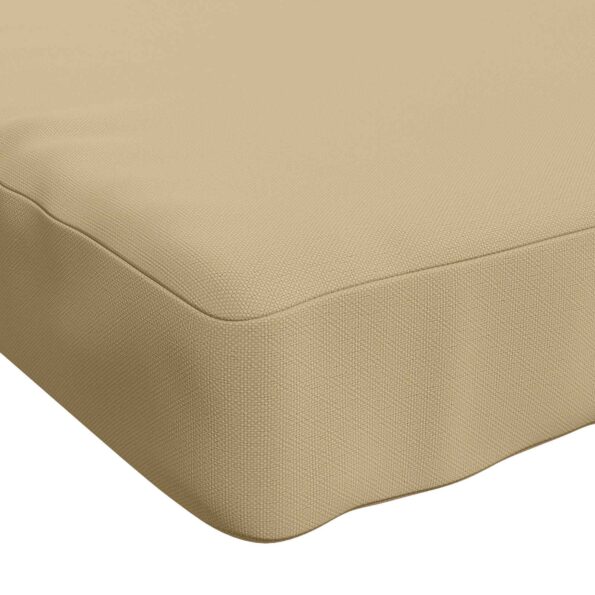 vidaXL 2-dielne podušky na lavicu VUGHT 2 ks 100% polyester Béžová – Obrázok 8