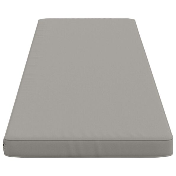 vidaXL 2-dielne podušky na lavicu VUGHT 2 ks 100% polyester Sivá – Obrázok 5