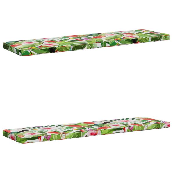 vidaXL 2-dielne podušky na lavicu VUGHT 2 ks 100% polyester – Obrázok 2
