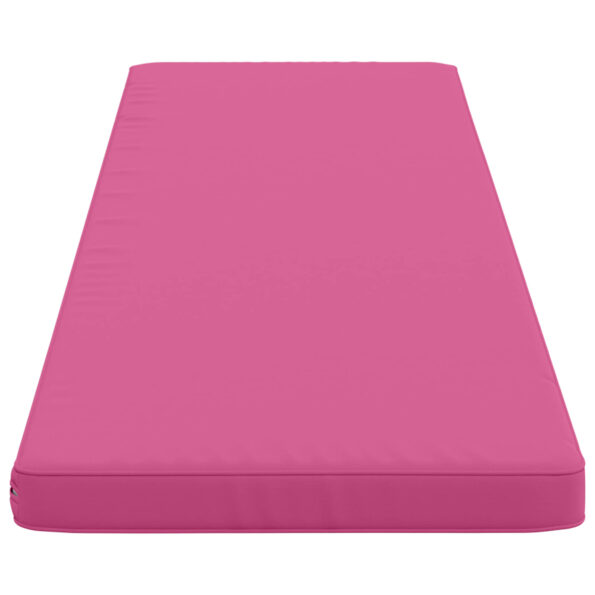 vidaXL 2-dielne podušky na lavicu VUGHT 2 ks 100% polyester Ružová – Obrázok 5