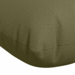 vidaXL Vankúš na lavičku VIANEN 100% polyester Olivovo zelená – Obrázok 6