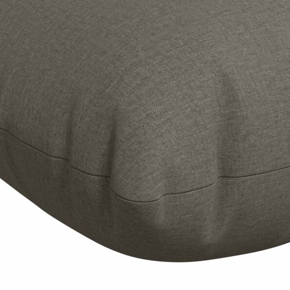 vidaXL Vankúš na lavičku VIANEN 100% polyester Sivá 100 x 40 x 12 cm – Obrázok 6