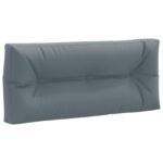 vidaXL Vankúš na paletu VIANEN 100% polyester Modrá 120 x 50 x 12 cm – Obrázok 2