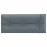 vidaXL Vankúš na paletu VIANEN 100% polyester Modrá 120 x 50 x 12 cm – Obrázok 4
