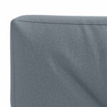 vidaXL Vankúš na paletu VIANEN 100% polyester Modrá 120 x 50 x 12 cm – Obrázok 6
