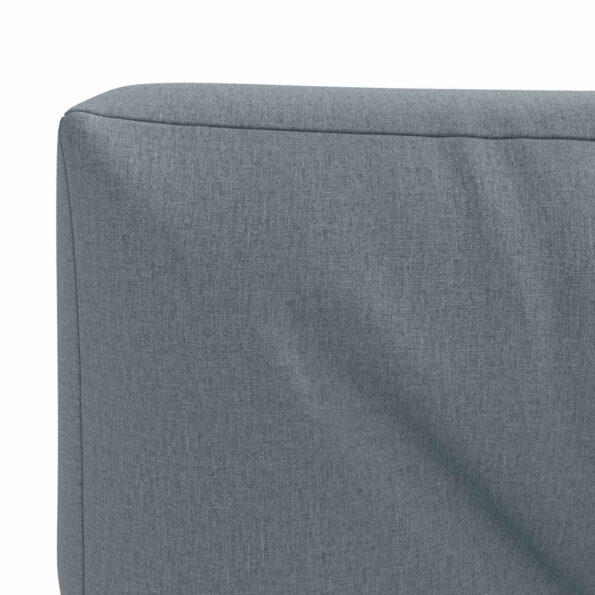 vidaXL Vankúš na paletu VIANEN 100% polyester Modrá 120 x 50 x 12 cm – Obrázok 6