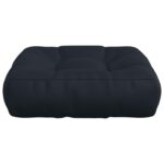 vidaXL 1-dielny sedací vankúš VIANEN 100% polyester Tmavomodrá – Obrázok 4