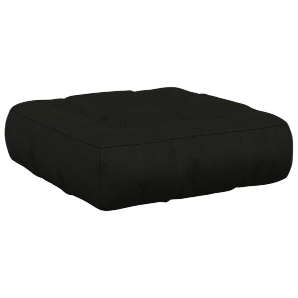 vidaXL 1-dielny sedací vankúš VIANEN 100% polyester Čierna – Obrázok 2