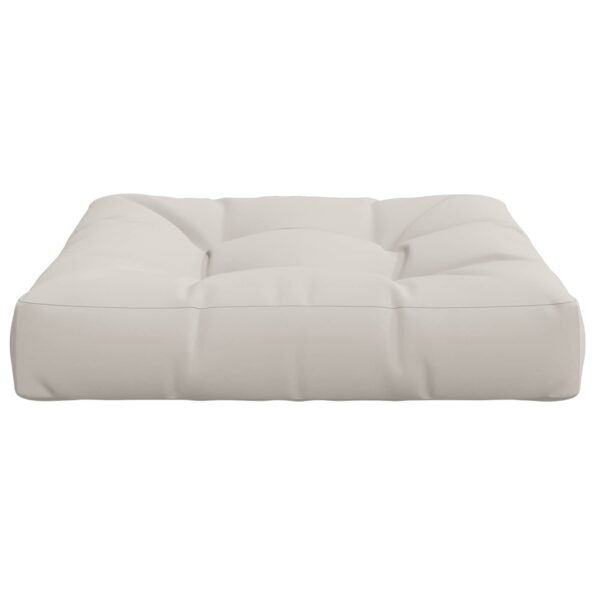 vidaXL 1-dielny sedací vankúš VIANEN 100% polyester Biela – Obrázok 4