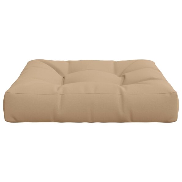 vidaXL 1-dielny sedací vankúš VIANEN 100% polyester Piesková – Obrázok 4