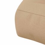 vidaXL 1-dielny sedací vankúš VIANEN 100% polyester Piesková – Obrázok 6