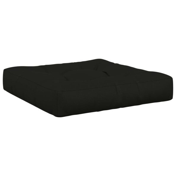 vidaXL 1-dielny sedací vankúš VIANEN 100% polyester Čierna – Obrázok 5