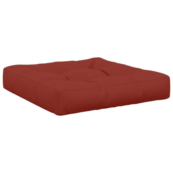 vidaXL 1-dielny sedací vankúš VIANEN 100% polyester Červená – Obrázok 2
