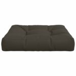 vidaXL 1-dielny sedací vankúš VIANEN 100% polyester Antracitová – Obrázok 4