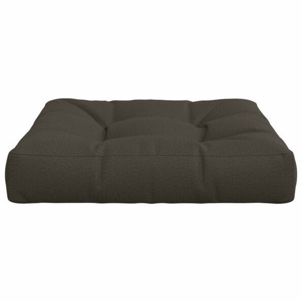 vidaXL 1-dielny sedací vankúš VIANEN 100% polyester Antracitová – Obrázok 4