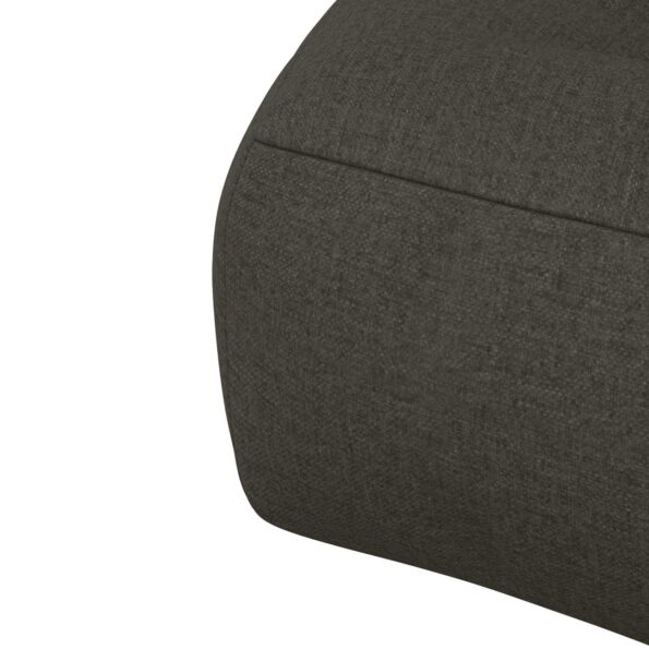 vidaXL 1-dielny sedací vankúš VIANEN 100% polyester Antracitová – Obrázok 6
