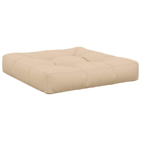 vidaXL 1-dielny sedací vankúš VIANEN 100% polyester Krémová – Obrázok 2