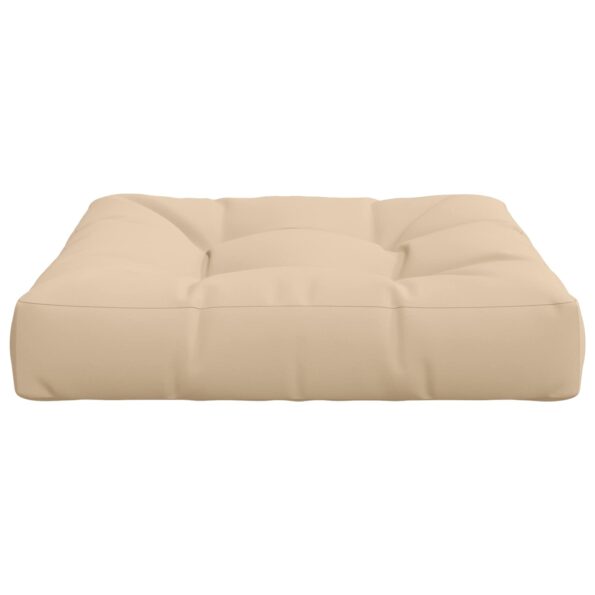 vidaXL 1-dielny sedací vankúš VIANEN 100% polyester Krémová – Obrázok 4