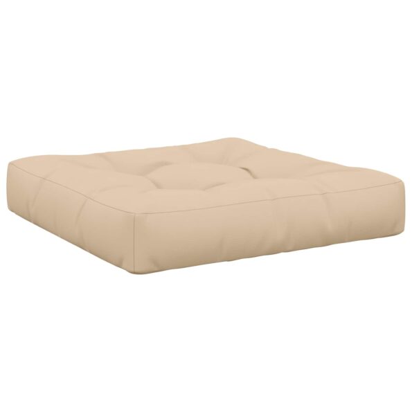 vidaXL 1-dielny sedací vankúš VIANEN 100% polyester Krémová – Obrázok 5