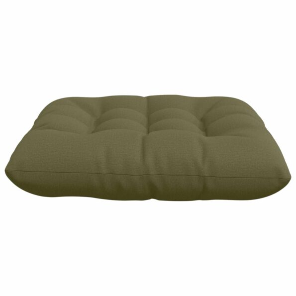 vidaXL Vankúše na sedenie VIANEN 4 ks 100% polyester Olivovo zelená – Obrázok 4