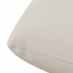 vidaXL Vankúše na sedenie VIANEN 4 ks 100% polyester Biela – Obrázok 6
