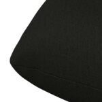 vidaXL Vankúše na sedenie VIANEN 4 ks 100% polyester Čierna – Obrázok 6