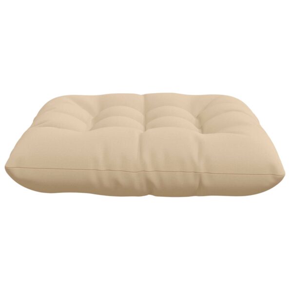 vidaXL Vankúše na sedenie VIANEN 4 ks 100% polyester Krémová – Obrázok 4
