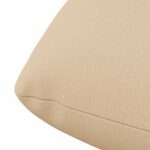 vidaXL Vankúše na sedenie VIANEN 4 ks 100% polyester Krémová – Obrázok 6