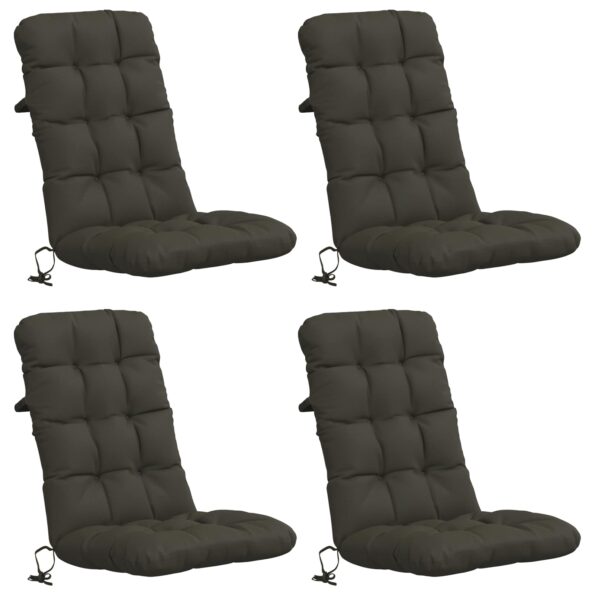 vidaXL 4-dielne vankúše na vysoké operadlo VIANEN 4 pcs 100% polyester – Obrázok 2