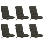 vidaXL 6-dielne vankúše na vysoké operadlo VIANEN 6 pcs 100% polyester – Obrázok 2