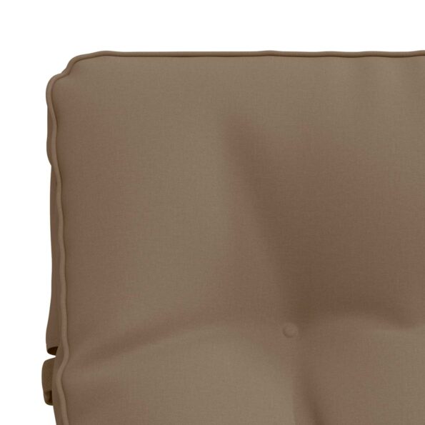 vidaXL Vankúš na ležadlo VIANEN 100% polyester Sivohnedá – Obrázok 6
