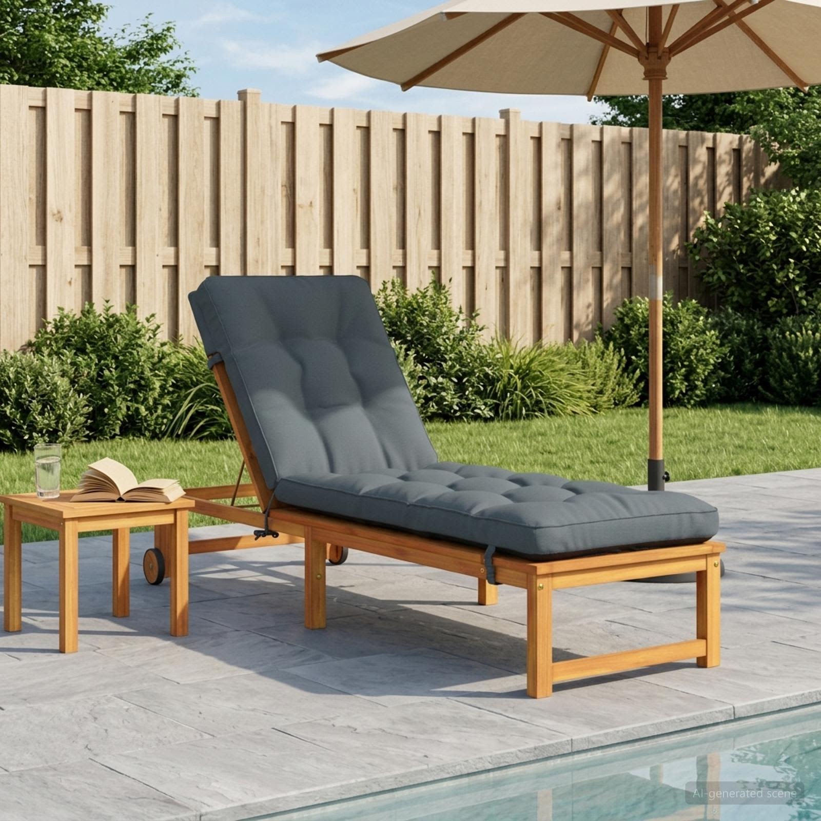 953823_1.jpg vidaXL Vankúš na ležadlo VIANEN 100% polyester Modrá 200 x 50 x 8 cm – Obrázok 1