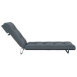 vidaXL Vankúš na ležadlo VIANEN 100% polyester Modrá 200 x 80 x 8 cm – Obrázok 5