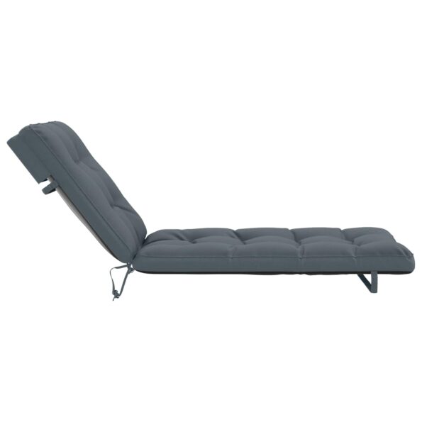 vidaXL Vankúš na ležadlo VIANEN 100% polyester Modrá 200 x 80 x 8 cm – Obrázok 5