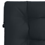 vidaXL Vankúš na ležadlo VIANEN 100% polyester Tmavomodrá – Obrázok 6