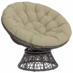 vidaXL Vankúš na Papasan stoličku VIANEN 100% polyester Svetlo zelená – Obrázok 2