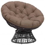 vidaXL Vankúš na zavesenú stoličku VIANEN 100% polyester Sivohnedá – Obrázok 2
