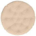 vidaXL Vankúš na zavesenú stoličku VIANEN 100% polyester Krémová – Obrázok 3