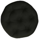 vidaXL Vankúš na zavesenú stoličku VIANEN 100% polyester Čierna – Obrázok 3