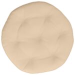 vidaXL Vankúš na zavesenú stoličku VIANEN 100% polyester Krémová – Obrázok 3