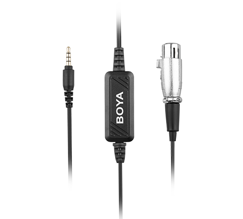 Adapter-BOYA-BY-BCA6-na-sluchatka-z-XLR-do-TRS Adaptér BOYA BY-BCA6 na sluchátka z XLR do TRS – Obrázok 1