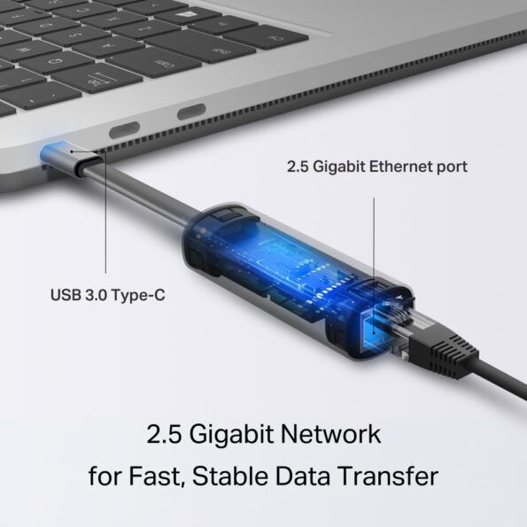 Adaptér TP-Link UE310C USB C na 2,5G Ethernet – Obrázok 4