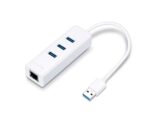 Adaptér TP-Link UE330 USB 3.0 na Gigabit Ethernet  + USB Hub