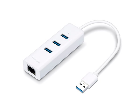 Adapter-TP-Link-UE330-USB-3.0-na-Gigabit-Ethernet-USB-Hub Adaptér TP-Link UE330 USB 3.0 na Gigabit Ethernet + USB Hub – Obrázok 1
