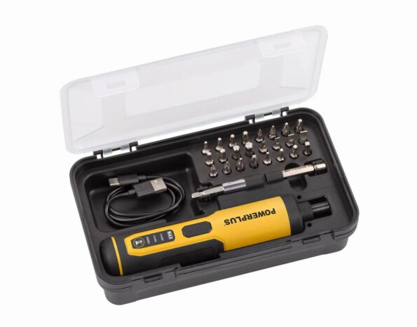 Aku skrutkovač Powerplus POWX00420 4V  plus  přísl. – Obrázok 2
